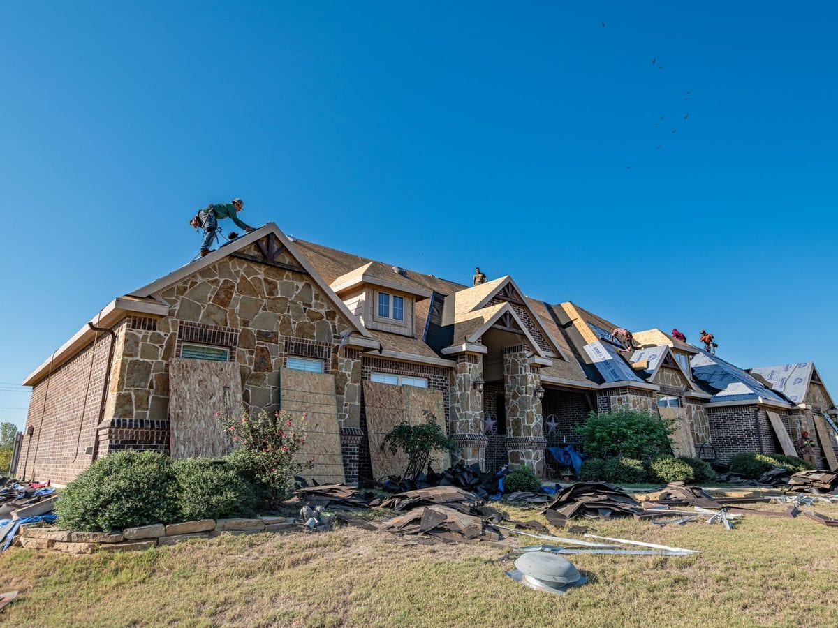 Harbor Roofing — Hurricane damage, Apollo Beach